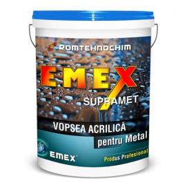 Vopsea acrilica metal “emex supramet” - verde - bid. 4 kg