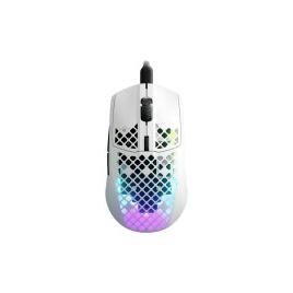 Steelseries i aerox 3 (2022) snow i gaming mouse i ultra lightweight 59g /