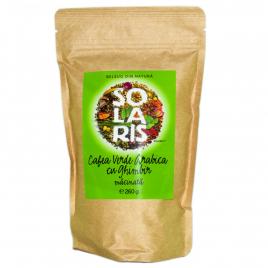 Cafea verde arabica macinata cu ghimbir 260g solaris
