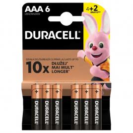 Baterie alcalina duracell lr03 aaa blister 4 buc