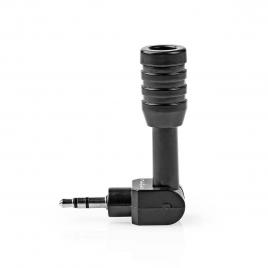 Microfon mini jack 3.5 mm negru nedis