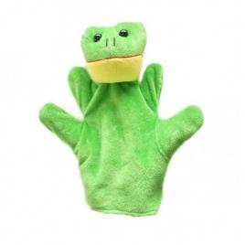 Marioneta de mana model animalut, 22.5 cm, gonga® verde