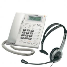 Telefon Panasonic KX-TS880FXW + Casca Panasonic RP-TCA430E-S
