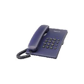 Telefon analogic Panasonic KX-TS500FXC, albastru