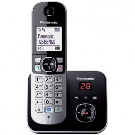 Telefon fara fir Panasonic DECT KX-TG6821FXB, Caller ID, Negru