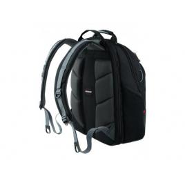Wenger legacy 16 inch computer backpack, black/gray