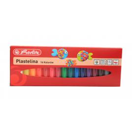 Set plastilină herlitz - 16 culori vibrante pentru creativitate fără limite