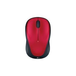 Logitech m235 wireless mouse - red