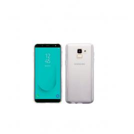Husa compatibil cu Samsung Galaxy J6 2018 Silicon TPU 360 grade (fata spate), transparent