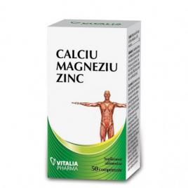 Calciu magneziu zinc 50cpr