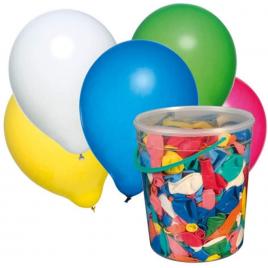 Baloane, diverse culori, recipient 500 bucati