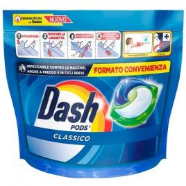 Dash detergent all in 1 pods clasic, 44 capsule