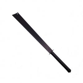 Sabie de vanatoare ideallstore®, ninja blade, maner metal, 81 cm, negru