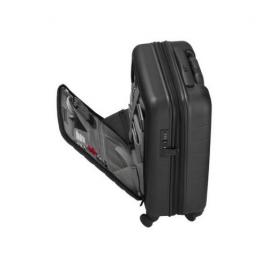 Wenger syntry carry-on, black/heather grey
