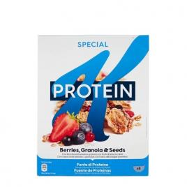 Cereale kellogg's special k protein cu fructe de padure 320g