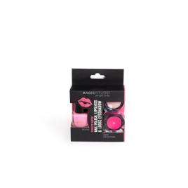 Kit perfect match gloss, lac de unghii si fard 30750, nr 04, pink, magic studio