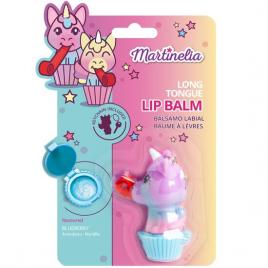 Balsam de buze cu aroma de capsuni unicorn tongue, pentru copii, martinelia, 79001bla