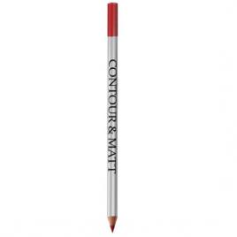 Creion pentru conturul buzelor, contour and matt, revers, nr.07 red, mat
