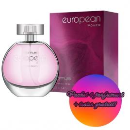 Set 4 apa de parfum european woman, revers, femei, 100 ml +tester 100 ml gratuit