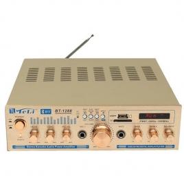 Amplificator audio cu bluetooth de putere 2x100w statie amplificare bt-1288