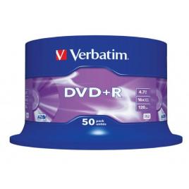 Verbatim dvd+r 16x spindle 50