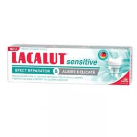 Lacalut sensitive efect reparator&albire 75ml