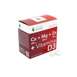 Ca+mg+zn+vitamina d3 120cpr