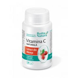 Vitamina c naturala extr. din macese 30cpr(masticabile) rotta natura