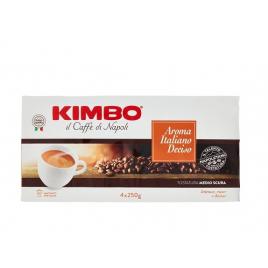 Cafea italiana kimbo aroma italiano deciso 4 buc x 250g