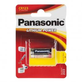 Baterie cr123 panasonic 3v lithium 16.8x34.5mm 1buc blister