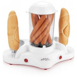 Aparat de preparat hot dog gallet gourmet mah502, 380 w, 2 tepuse, accesorii
