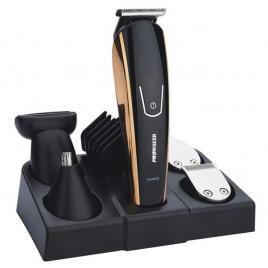 Set Personal Care 8in1 Aparat de Ras, Tuns si Trimmer Nas-Urechi, Super Grooming kit ProMozer Stand Black