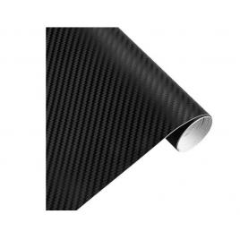 Folie autocolant carbon 3d neagra , iesire in relief, 127 x 200 cm