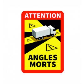 Sticker attention angles morts 20x17 cm, creative rey®