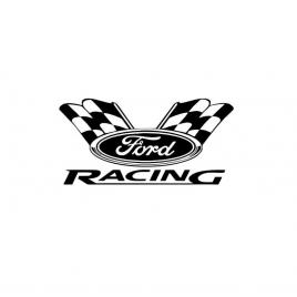 Sticker ford racing 18x9 cm, creative rey®