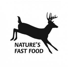 Sticker nature's fast food 15 cm, creative rey®