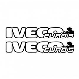 Set stickere iveco euro 5 60 cm, creative rey®