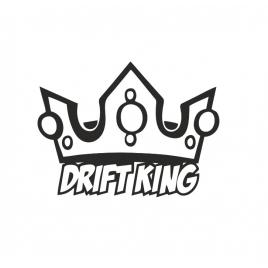 Sticker drift king 15 cm, creative rey®
