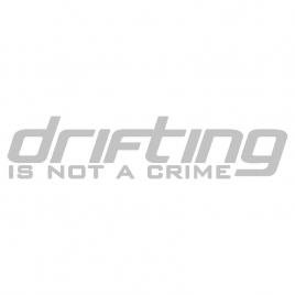Sticker auto ''drifting is not a crime'', alb