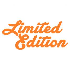 Sticker auto ''limited edition'', portocaliu