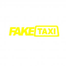 Sticker auto fake taxi 20 x 5 cm