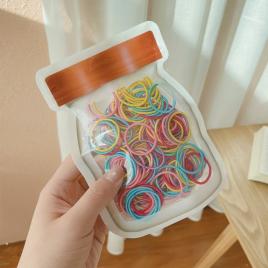 100 elastice colorate pentru codite