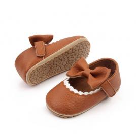 Pantofiori maro pentru fetite - magical (marime disponibila: 3-6 luni (marimea