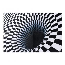 Covor model iluzie optica 3d, 80 x 50 cm, 1+1 gratis