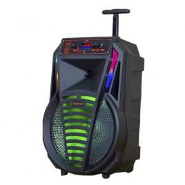 Sistem karaoke 121f cu microfon wireless, boxa 120w pmpo, led rgb