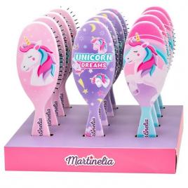 Set 12 perii de par pentru fetite roz unicorn dreams martinelia 20291r