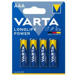 Baterii alcaline lr3 aaa varta longlife power 4buc/blister 4903/4b