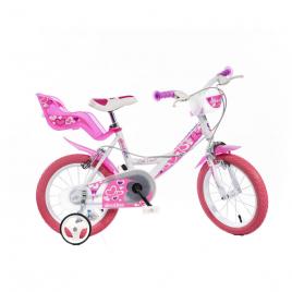 Bicicleta roz cu inimioare 16