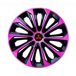 Set 4 capace roti pentru mitsubishi, model extra strong pink & black