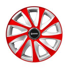 Set 4 capace roti hubcaps wheel pentru gama auto daewoo (dimensiune roată: r14)